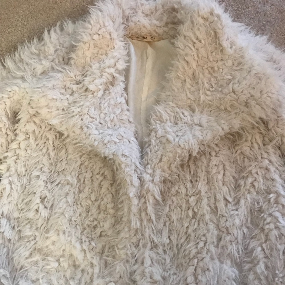 Hollister fur jacket